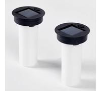 Solar-Lantern Waterproof Flame-Lights Replacement Top - Garden Decor Outdoor Flame Lighting Decorative Patio Lighting Solar Replacement Top (2pack) (2.76 Flame)