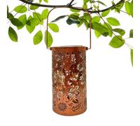 Solar Lanterns Outdoor Waterproof - Sunflower Design Metal LED Waterproof | Solar Garden Lights,for Patio Yard Porch Wall Table Lawn Home Pathway Walkway Landscape