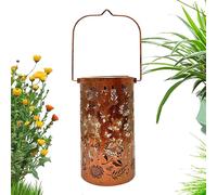 Solar Lanterns Outdoor Waterproof,Sunflower LED Waterproof | Solar Lights - Sunflower Design Metal Light for Garden, Patio, Yard, Wall, Table, Lawn, Home, Pathway, Walkway, Landscape