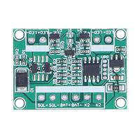 Solar Lawn Lamp Control Circuit Board 6V 12V Alternate Yellow Flashing 3.7V Slow Warning Light Durable PCB for Outdoor Billboards Street Signs Warning Lights