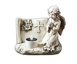 Solar LED Angel Bust Angel Figure Grave Decoration Guardian Angel