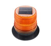 Solar LED Beacon Auto Dimming Weatherproof ABS for Road Night Use Intelligent Lights Control Warning