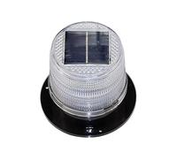 Solar LED Beacon Auto Dimming Weatherproof ABS for Road Night Use Intelligent Lights Control Warning