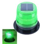 Solar LED Beacon Auto Dimming Weatherproof ABS for Road Night Use Intelligent Lights Control Warning