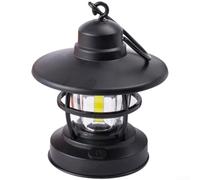 Solar LED Camping Lantern USB Rechargeable Dimmable Light