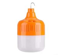 Solar Led Camping Light, Rechargeable 1W Bulb With Auto On/Off