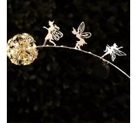 Solar Led Dandelion And Fairy Stake Light Ornament