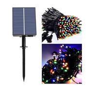 Solar LED Fairy String Lights, 50m and 30m Length, 500 and 300 LEDs, Outdoor/Indoor Use, Warm Light, Solar Powered, Decorative Lighting (50m 500 LED Multicolour)