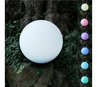 Solar LED Garden Light Ball 30Cm Light Ball Garden Lamp Color Changer Decoration