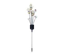 Solar LED Garden Lights - Outdoor Decoration with Swaying Motion (6, Warm Light) String of Lights Outdoor Full Size Bulbs (Green, 71.6x20cm)