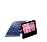 Solar LED Grow Light Full Spectrum Floodlight Plant Growing Light Remote Waterproof Phytolamp for Indoor Outdoor Plants