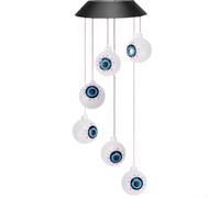 Solar LED Hanging Light Outdoor Weatherproof Halloween Decor(Eye)