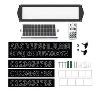 Solar LED Houses Number Sign with Remote Control Houses Sign for Enhances Nighttimes Visibilities & Easy Setups Solar Number