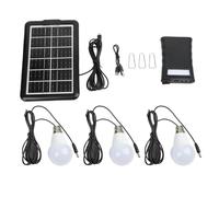 Solar LED Lantern Hanging Lamp with 2.8m Cable IPX6 Waterproof Power Bank