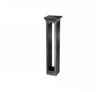 Solar LED Lawn Light Outdoor Waterproof 3W Post Light Exterior Garden Patio Pillar Lamp Villa Landscape Aisle Porch Street Decoration Bollard Column Lantern