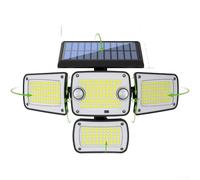 Solar LED Light Outdoor Garden PIR Motion Sensor Waterproof Security Light Wall Mount Energy Saving Bright High Brightness(A)