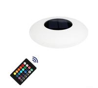 Solar LED Pool Light Floating Multi Color Waterproof with Remote Control 16 RGB Colors 4 Lighting Modes for Garden Outdoor Swimming Pool Decor