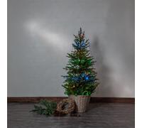 Solar LED RGB Colour-Changing String Lights - 64 LEDs 2.7m