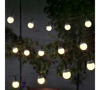 Smart Solar SuperBright Multipower Festoon String Light - Set Of 30, Multi