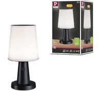 Solar LED Table Light Anthracite | Eco-Friendly Recycled Plastic Design