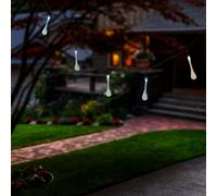 Eglo Solar Outdoor Rgb Colour-Changing String Lights - 10 Led Lights, 2.05M In Clear Clear