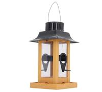 Solar Light Bird Feeder Is Easy To Refill And Has A Long Service Life Decorative Outdoor Hanging Bird Feeder