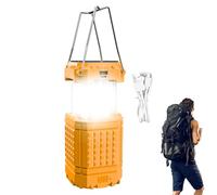 Solar Light - Camping Light - Bright Solar Powered Camping Lights | 3000mAh Waterproof 3000mAh for Travel, Hiking, Cars, Curtains, Fishing, Survival