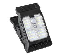 Solar Light Chain - Waterproof Clip on Solar Motion Light - 300LM Motion Sensor Decorative Security Lighting Small Garden Decor for Patio, Grill & Fence