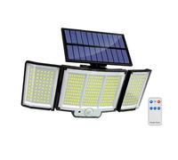 Solar Light Outdoor 328/348 LED Integrated Super Bright Motion Sensor Power 3 Working 1Pcs(328LED-Integrated)