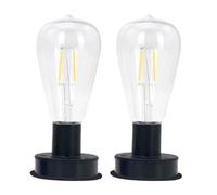 Solar Light Replacement Bulbs Weatherproof Outdoor LED Lamps Texture for Garden Solar Light and Projects Bulbs
