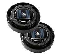 Solar Light Replacement Top - 8cm Outdoor Solar Panel Lantern | Garden Light Replacement Lid | Porch Lighting Parts | DIY Garden Patio Decor for Homeowners Backyard Driveway Deck Patio Pathway