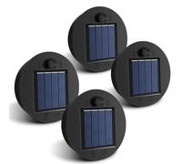 Solar Light Spare Parts, 4 X φ7cm Top Replacement for Solar Lights with Clear LED, IP65 Waterproof Solar Panel Replacement Part for Solar Lantern (7cm 4pcs)