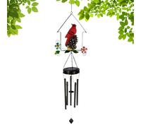 Solar Light Wind Chimes,Bird Design Ornaments | Solar Hummingbird Wind Chime,for Christmas Stocking Stuffers, Birthday Decoration