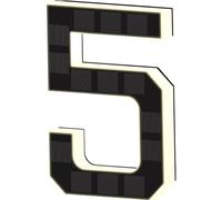 Solar Lighted House Numbers for Outside House Numbers Plaques with Solar Lights Light Up Waterproof Door Number Plate Signs Modern Houses Number Light for Houses