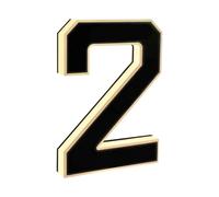 Solar Lighted Numbers For Outside 6.7Inch Light Up LED Address Numbers Signs For Large Illuminated Exterior Modern Light 1pc 300mAh Decorations Home