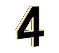 Solar Lighted Numbers For Outside 6.7Inch Light Up LED Address Numbers Signs For Large Illuminated Exterior Modern Light 1pc 300mAh Succulents Decorations Home