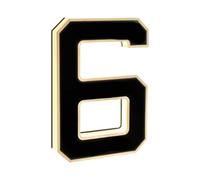 Solar Lighted Numbers For Outside 6.7Inch Light Up LED Address Numbers Signs For Large Illuminated Exterior Modern Light 1pc 300mAh Decorations Home