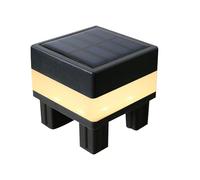 Solar Lights - 2-Color Deck Lamps, Waterproof Garden Solar Post Lighting, Easy Installation Weather-Resistant Design, Energy-Efficient Outdoor Lighting for Patio, RV, Porch