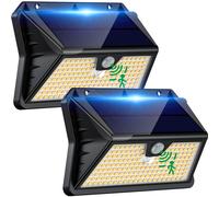 Solar Lights Outdoor Garden 185 LED Motion Sensor Security