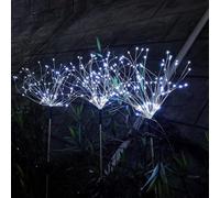 Solar Lights Outdoor Garden Led Solar Powered Light Lamp Diy Day Light White 4Pcs