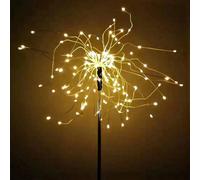 Solar Lights Outdoor Garden Led Solar Powered Light Lamp Diy New Warm White 4Pcs