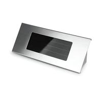 Solar Lights Outdoor LED House Plaques Lamp House Numbers Plaques Solar Lights Doorplate Number Door Number Wall Plaque Lamp for Front Door Garden Yard(Only Solar Light)