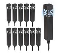 Solar lights Outdoor LED Lamps Wireless Pathway Lighting Waterproof Cool White