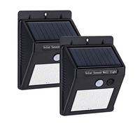 Solar Lights Outdoor, Solar Security Lights, Outdoor Lights 20 Bright LED Smart Motion Sensor, Garden Lights, Waterproof Solar Light, Solar Powered, Outside Lights (2 Pack) Solar Lights Outdoor Garden