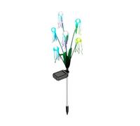 Solar Lights Outdoor - Waterproof Jellyfish Design, Lighting Decorative Garden Stake Lamps, Solar Powered Landscape Yard Decor | Charming Night Glow Enhancement for Porch Fence Deck Backyard Patio