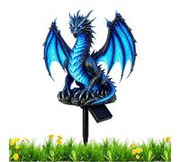 Solar Lights Outdoor with Stake Decorative Waterproof Dragon Ornament
