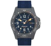 Solar Mens Wristwatch TIMEX EXPEDITION NORTH TW2V40300 Canvas Blue