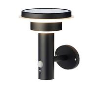 Solar Metal Wall Light 17.8 x 18.3 x 22 cm 40 LEDs Warm Light