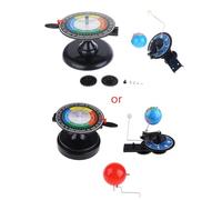 Solar Model Kit Sun Earth Moon Orbital Planetarium Model Students Scientific Experiment Kit Teaching Set Running Instrument