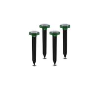 Solar Mole Repellent,4 Pack Mole Repellent Ultrasonic,Sonic Mole Repeller With Waterproof, Mole Control Voles, Gophers, Rats, Snakes and Rodents,